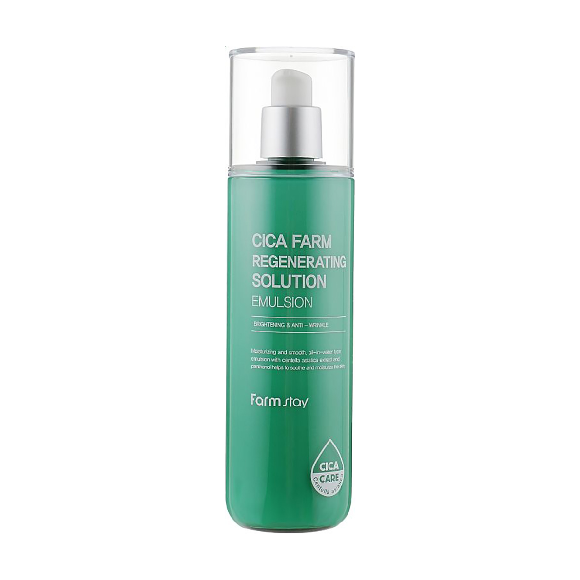 Емульсія для обличчя FarmStay Cica Farm Regenerating Solution Emulsion з центелою, 200 мл
